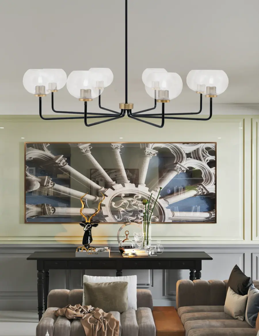 Modern Industrial Elegance with Striking Two-Tone Finish - Image 3