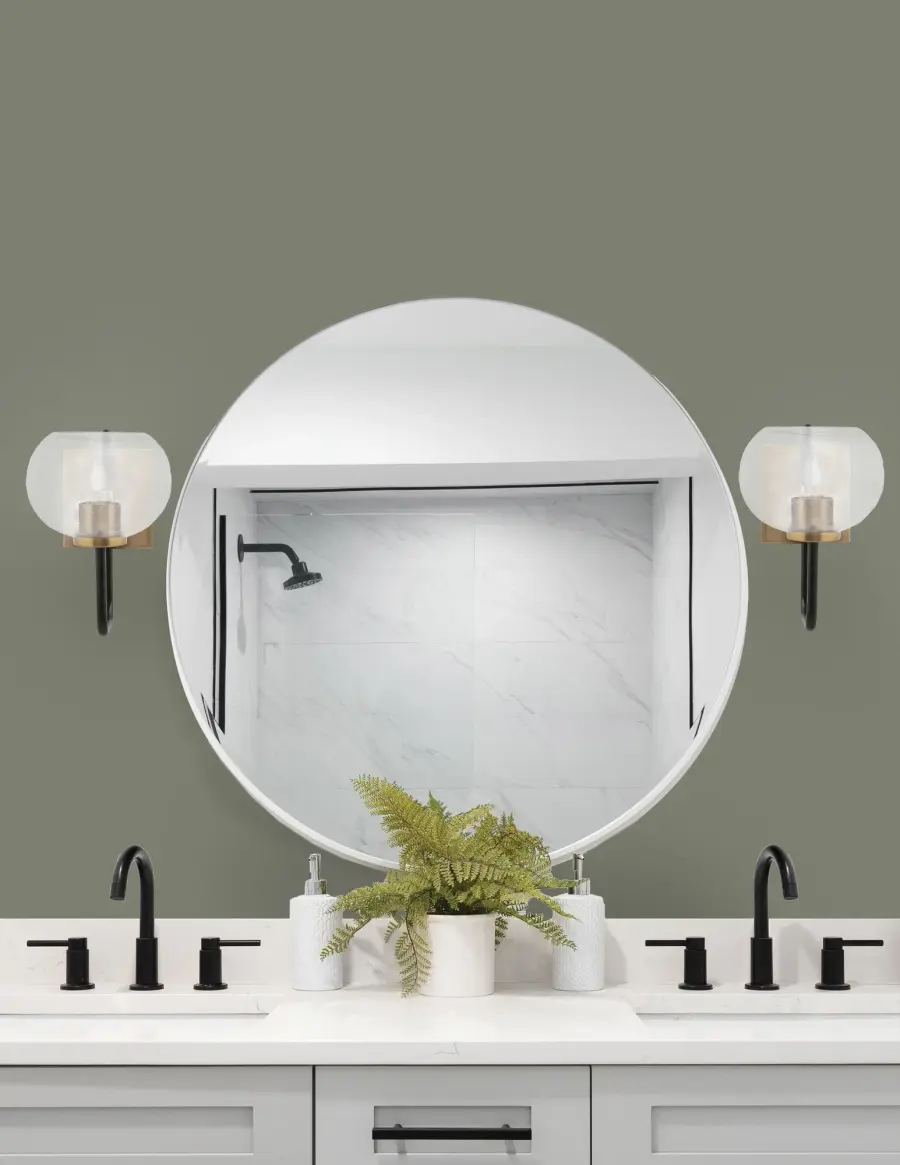Sandia Wall Sconce with Clear Bubble Glass - Image 3