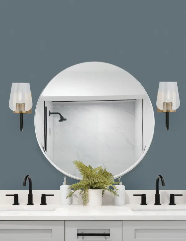 Sandia Wall Sconce with Clear Bubble Glass - Image 3