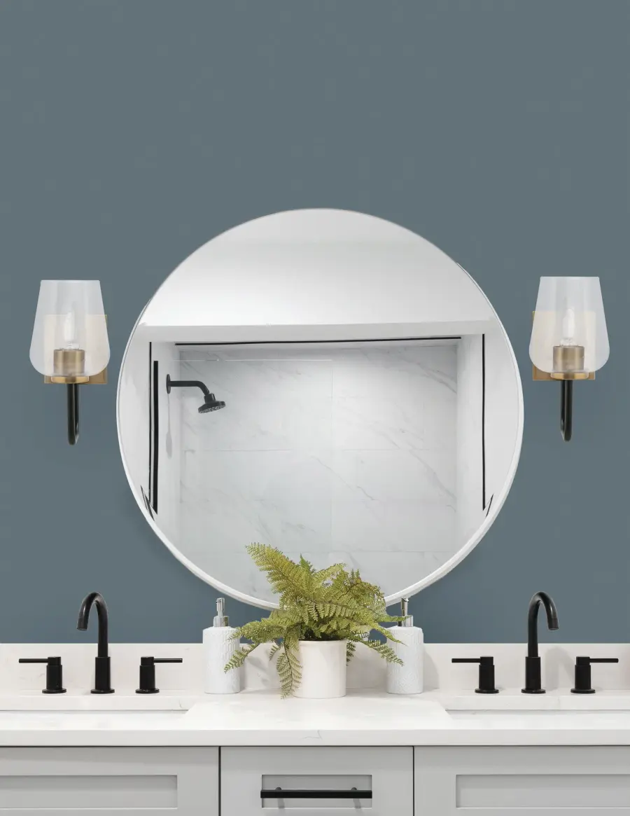 Sandia Wall Sconce with Clear Bubble Glass - Image 3