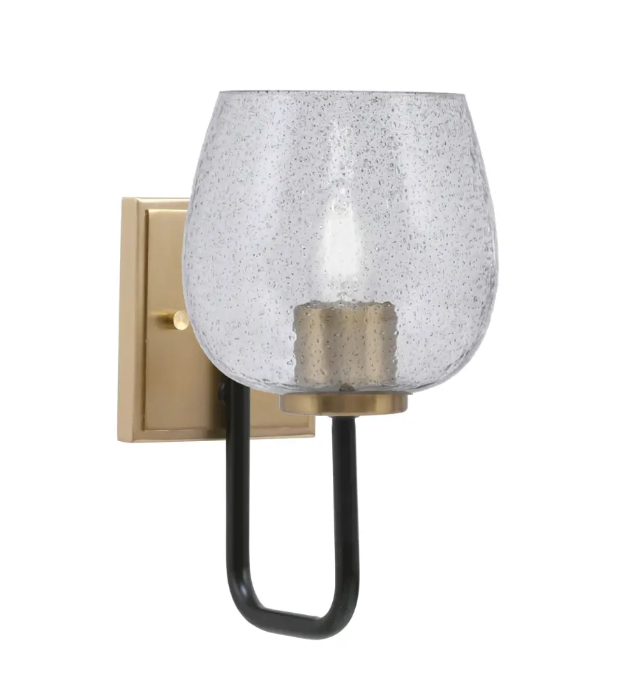 Sandia Wall Sconce with Smoke Bubble Glass - Image 1