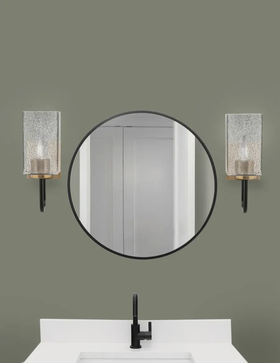 Sandia Wall Sconce with Smoke Bubble Glass - Image 3