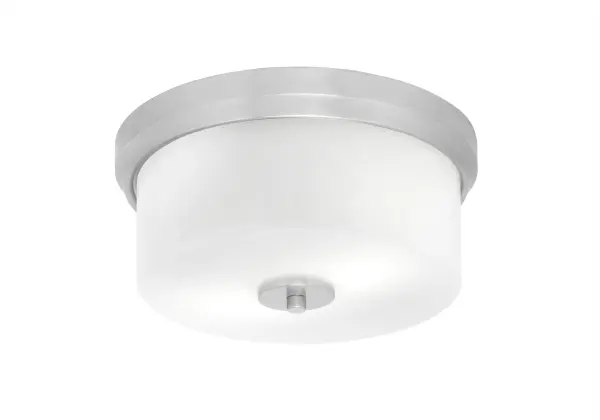 This 12" flush mount combines timeless brushed nickel finish with elegant white marble glass for a refined look. Ideal for rooms with low ceilings, it provides warm, diffused lighting while maintaining a low profile.