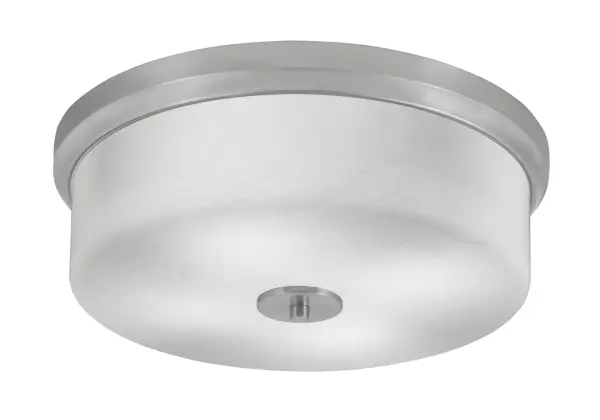 Toltec Lighting 17" Flush Mount with White Marble Glass - Image 1