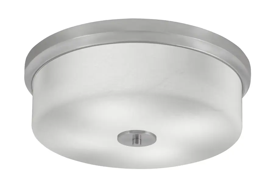 Toltec Lighting 17" Flush Mount with White Marble Glass - Image 1