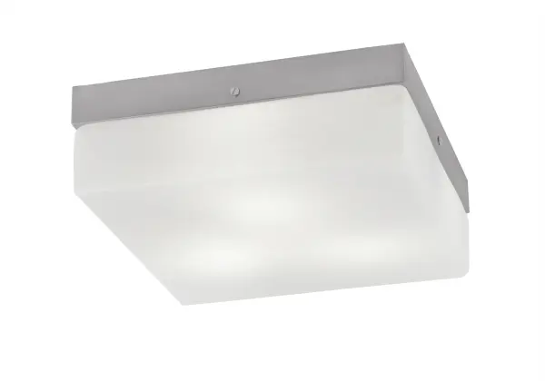 This 12-inch flush mount combines brushed nickel elegance with white marble glass for a sophisticated look. With three bulbs providing ample illumination and only 5 inches of height, it's ideal for rooms with standard ceilings.