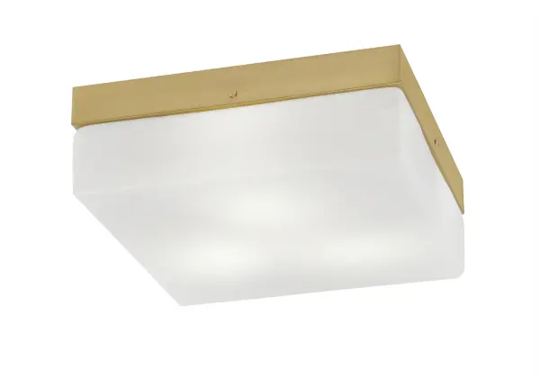 This 12-inch flush mount combines sophisticated New Age Brass finish with beautiful white marble glass, delivering ample illumination in a compact profile. Perfect for low-ceiling spaces requiring style and function.