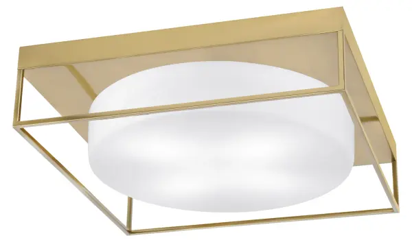 This 18" flush mount combines timeless white marble glass with warm New Age Brass finish, delivering both style and substance. With 4-bulb capacity and ETL certification, it provides ample illumination for medium spaces.