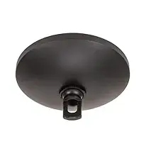 Capri 8-Light Uplight Chandelier in Matte Black with White Linen Glass - Image 3