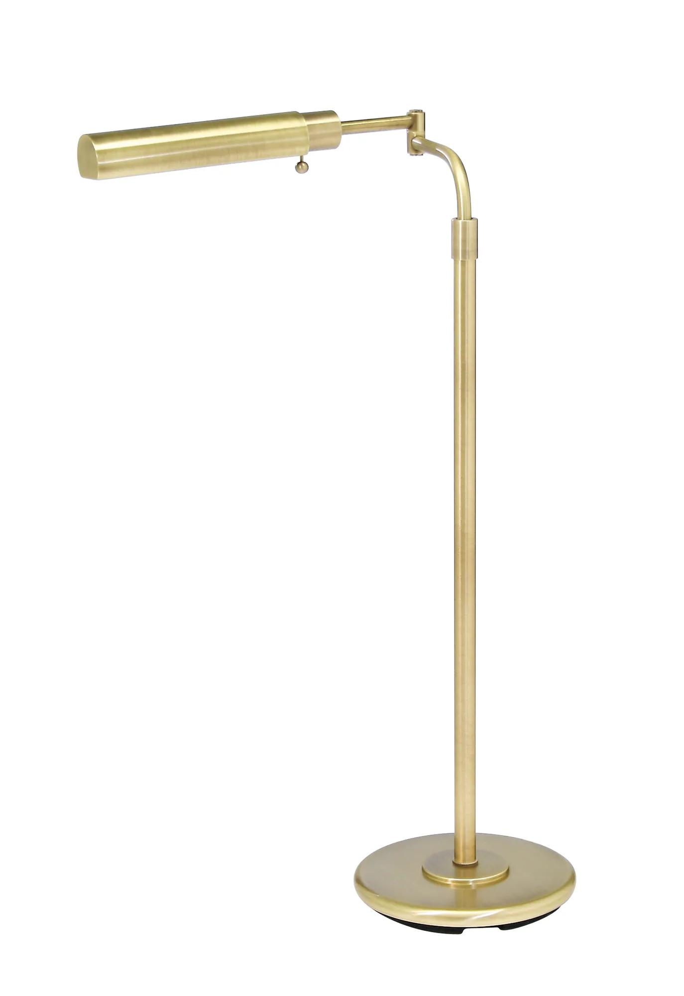 Antique Brass Adjustable Pharmacy Floor Lamp