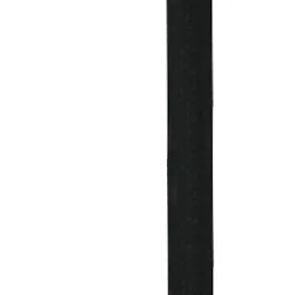 Mayfair Lucent 6-Inch Pendant in Black with Alabaster Shade