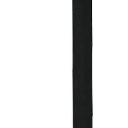 Mayfair Lucent 6-Inch Pendant in Black with Alabaster Shade