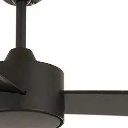 The Climate III combines modern aesthetics with DC motor efficiency in a versatile 52-inch design. Perfect for medium to large rooms, this fan delivers quiet operation and energy savings with a sleek black finish.