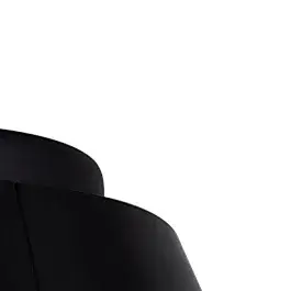 Sleek Modern Ceiling Fan with Bold Black Finish