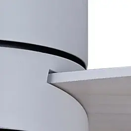 Lucci Air Flusso 52" Matte White Ceiling Fan with Light