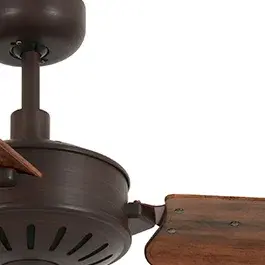 Classic 56-Inch Fan with Rich Bronze Finish and Dark Koa Blades