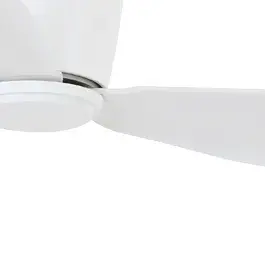 Energy-Efficient 52" DC Ceiling Fan with Contemporary White Finish