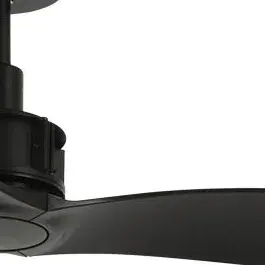Sleek DC Motor Fan with Modern Matte Black Finish