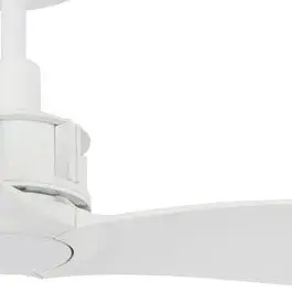 The Lucci Air Viceroy combines modern aesthetics with DC motor efficiency in a 52-inch ceiling fan. Its matte white finish and clean lines make it versatile for contemporary spaces while delivering quiet, energy-efficient performance.