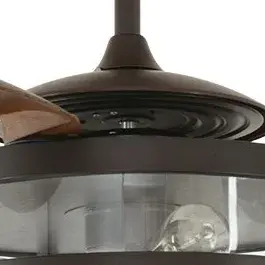 The Fanaway Classic offers a unique retractable blade design that transforms from a sleek flush mount light to a full ceiling fan. Perfect for spaces where traditional fans feel too bulky or visually overwhelming.