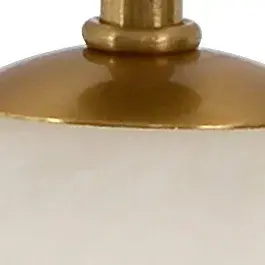 Firma 2-Light Table Lamp in Alabaster with White Linen Shade