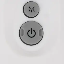 Factory-matched remote control designed specifically for Lucci Air Whitehaven ceiling fans. Provides convenient wireless control of fan speed and lighting functions from anywhere in the room.