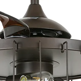 Fanaway Sheridan 48" Oil Rubbed Bronze Ceiling Fan with Light