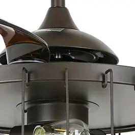 The Fanaway Sheridan combines innovative retractable blade technology with integrated lighting in a sophisticated Oil Rubbed Bronze finish. Perfect for medium-sized rooms, this 48-inch fan offers both style and function.