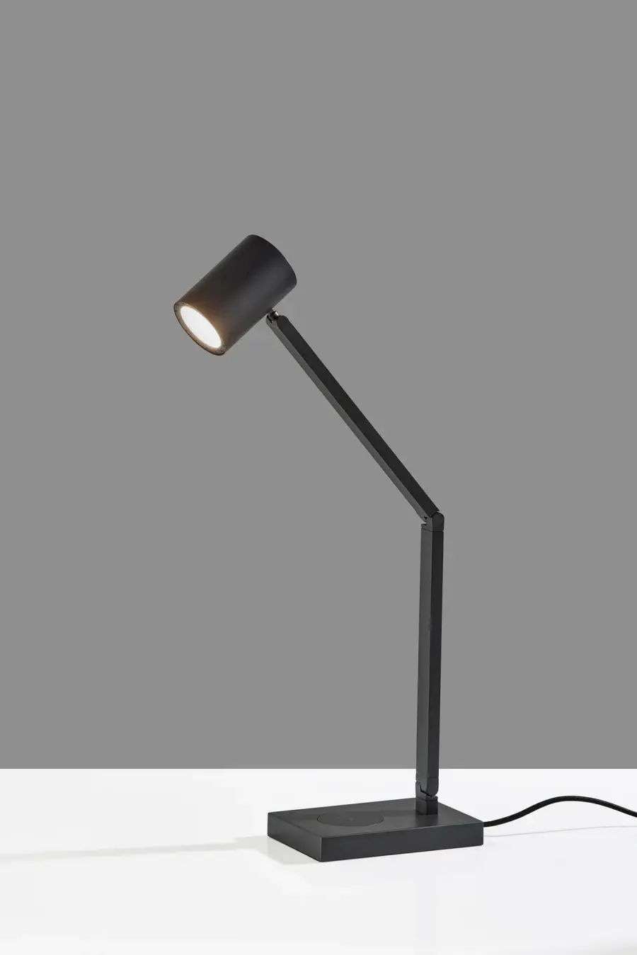 Newman Task Table Lamp with Wireless Charging