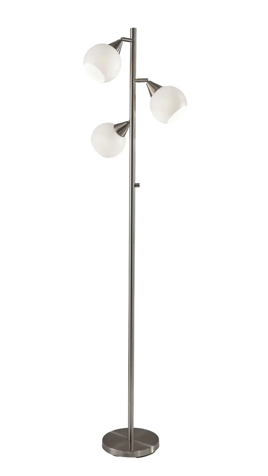 Phillip Tree Lamp - Brushed Steel