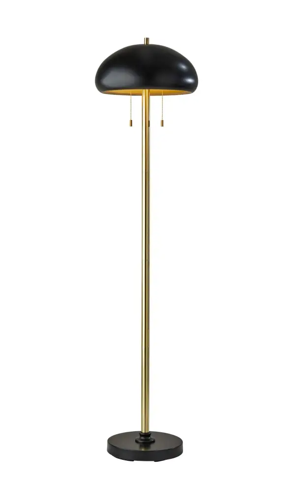 Versatile Mid-Century Floor Lamp with Dual Lighting Control