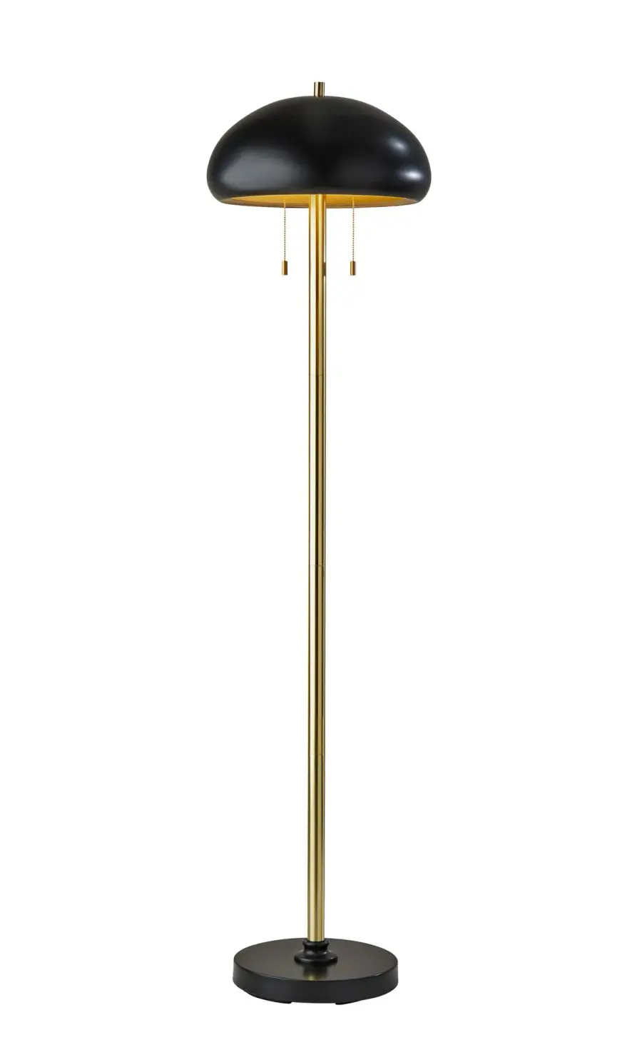 Versatile Mid-Century Floor Lamp with Dual Lighting Control