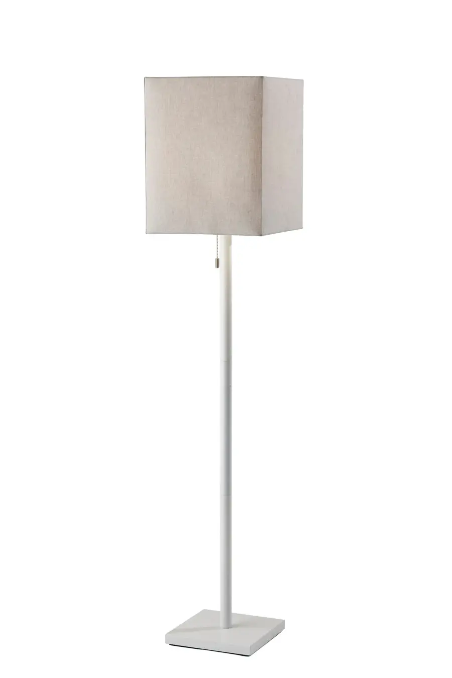 Estelle Floor Lamp in Matte White