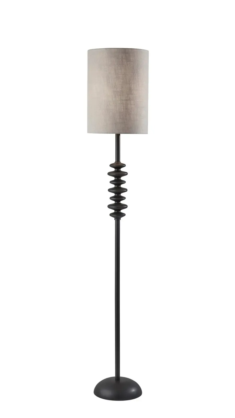 Elegant Contemporary Floor Lamp with Sculptural Design