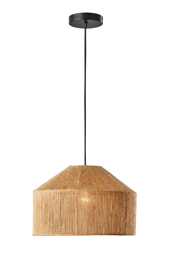 Contemporary Rope Pendant with Coastal Charm and Modern Versatility