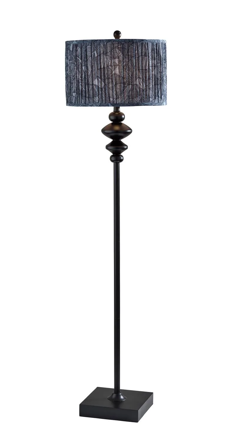 Samira Floor Lamp in Black