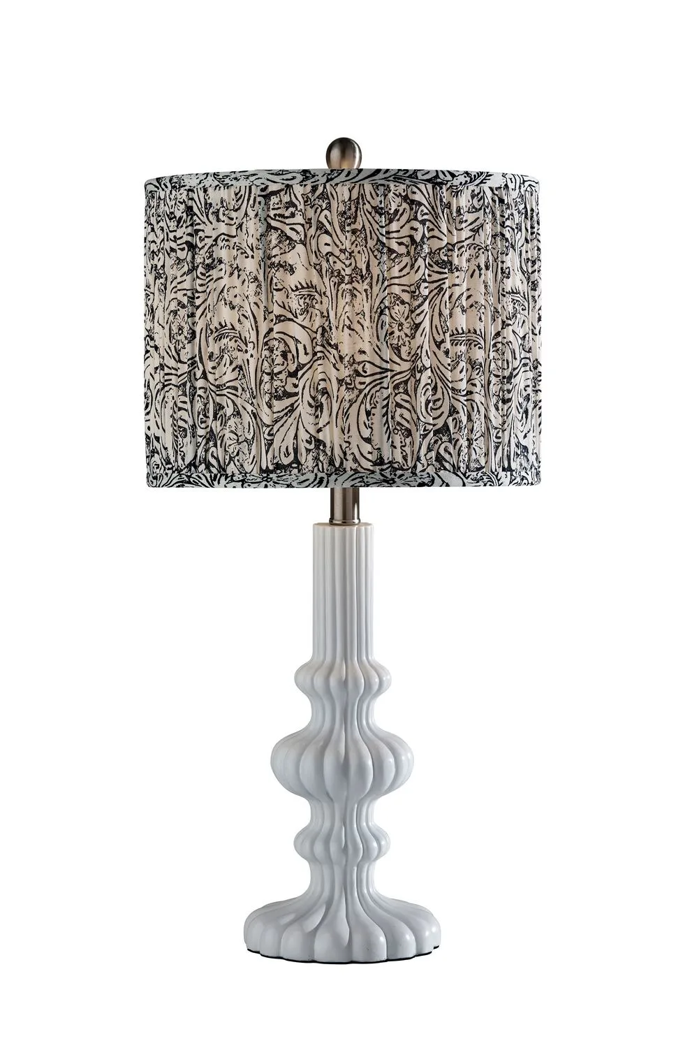 Ambrose Table Lamp in White