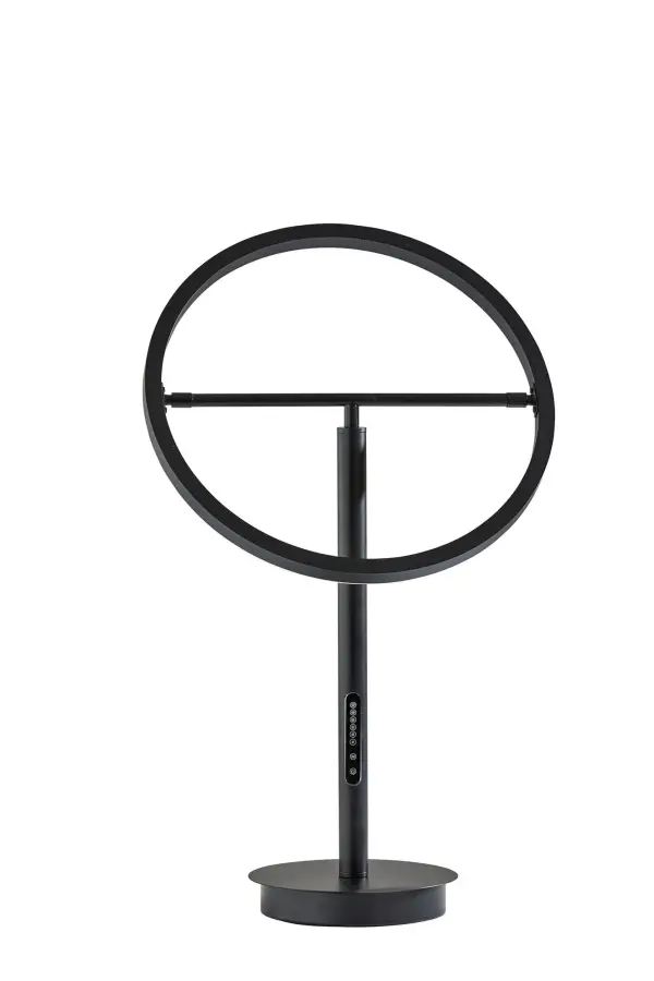 The Falcon LED Table Lamp combines modern design with intelligent functionality. Its adjustable height (18-24.5"), touch-sensitive controls, six brightness levels, and five color temperatures make it perfect for any task or mood lighting need.