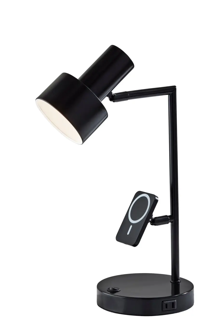 Classic Black Desk Lamp with Timeless Design and Practical Functionality