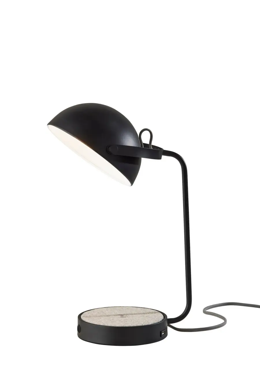 Brooks Wireless Charging Desk Lamp