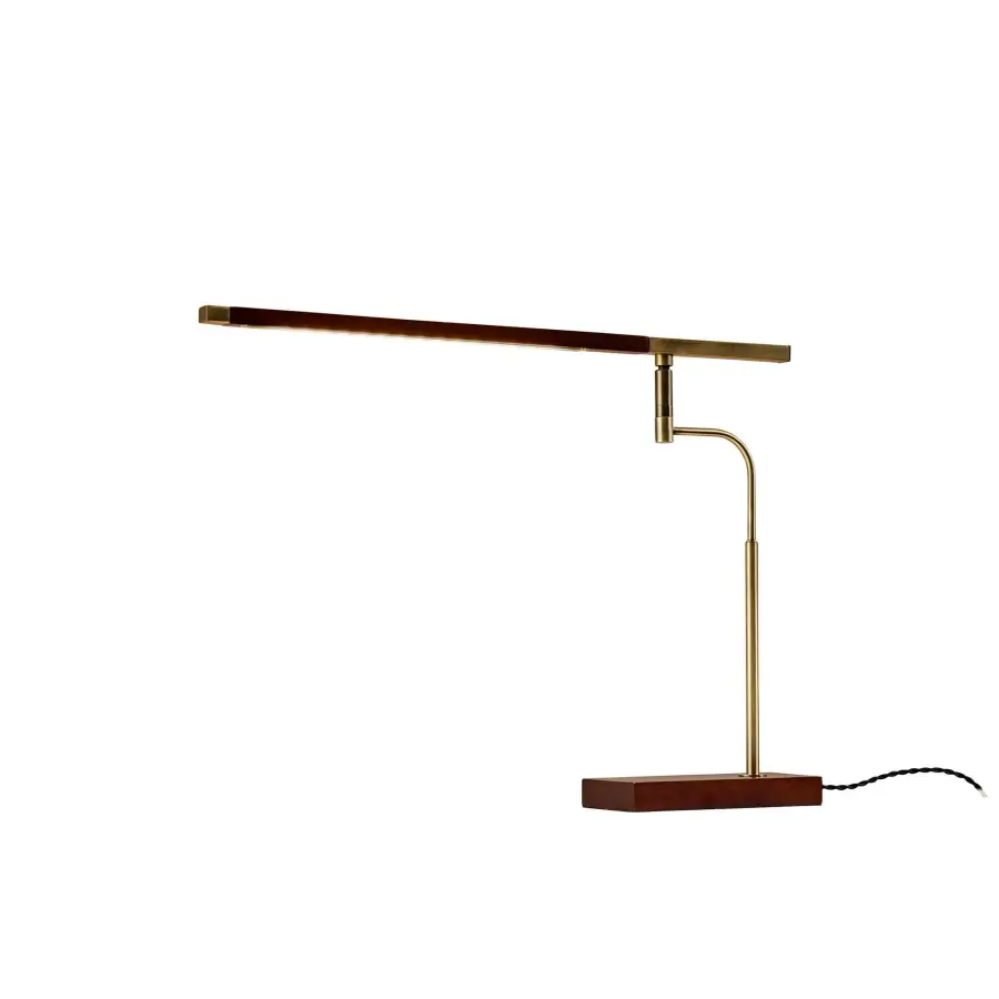 Sleek Mid-Century Task Lamp with Modern Functionality