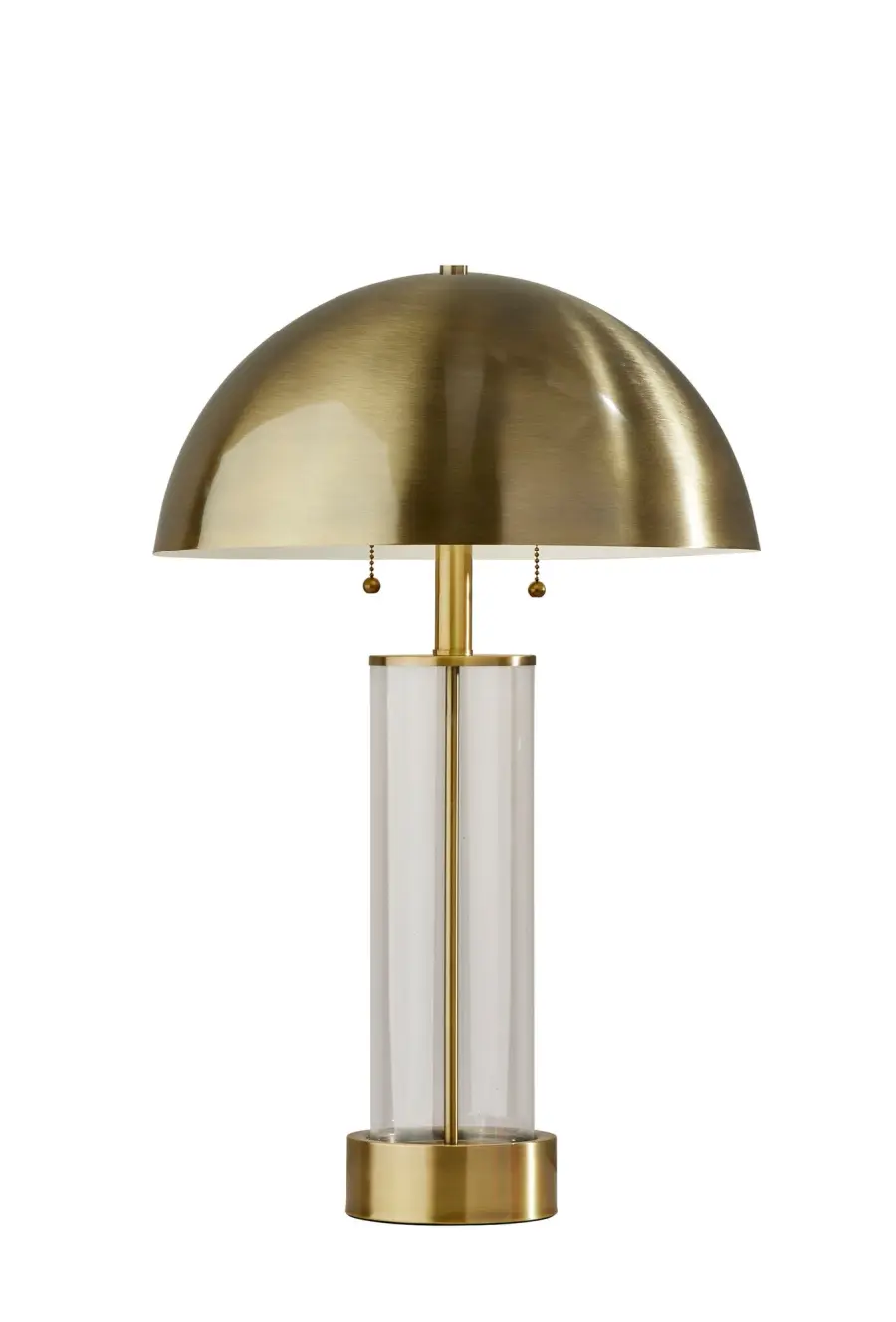 Troy Table Lamp - Antique Brass
