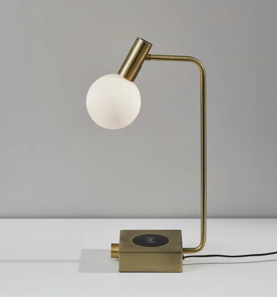 Windsor AdessoCharge LED Desk Lamp with Wireless Charging