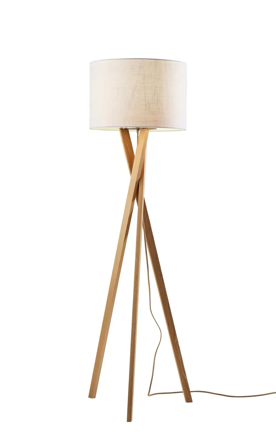 Brooklyn Natural Wood Floor Lamp