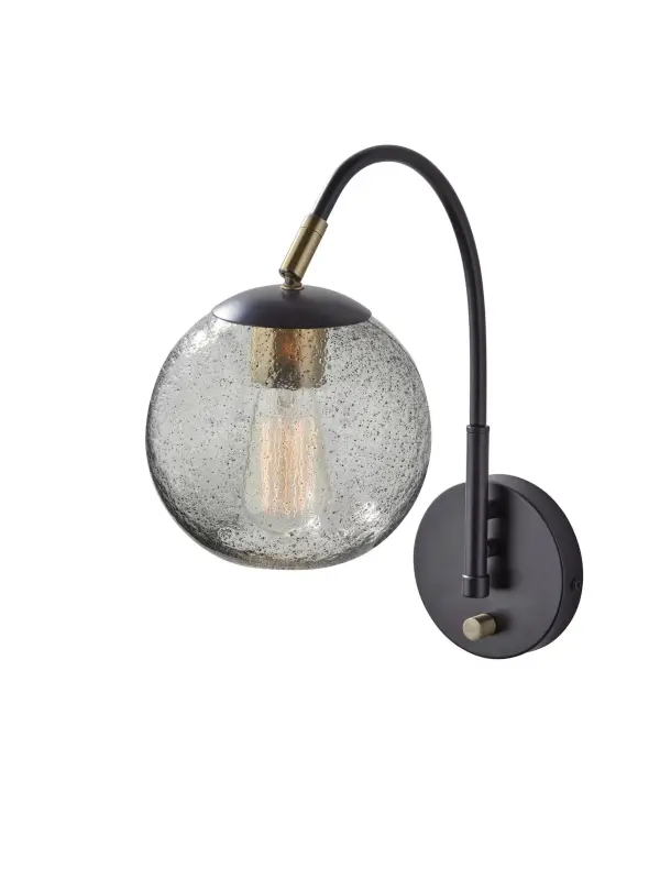 Vintage-Inspired Wall Sconce with Modern Industrial Charm