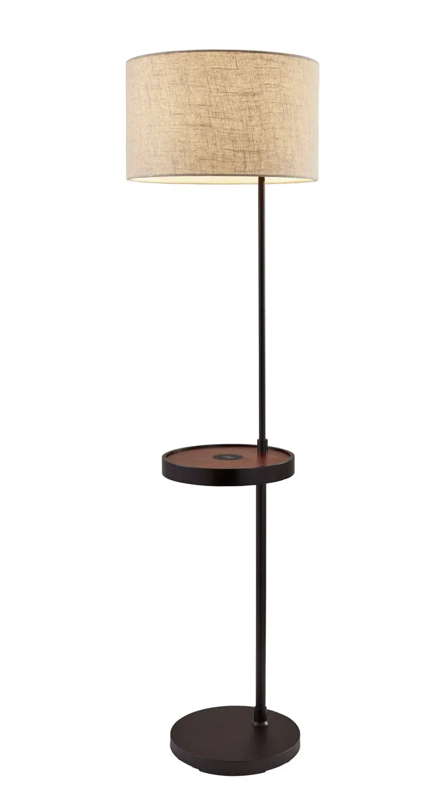 Oliver AdessoCharge Shelf Floor Lamp with Wireless Charging