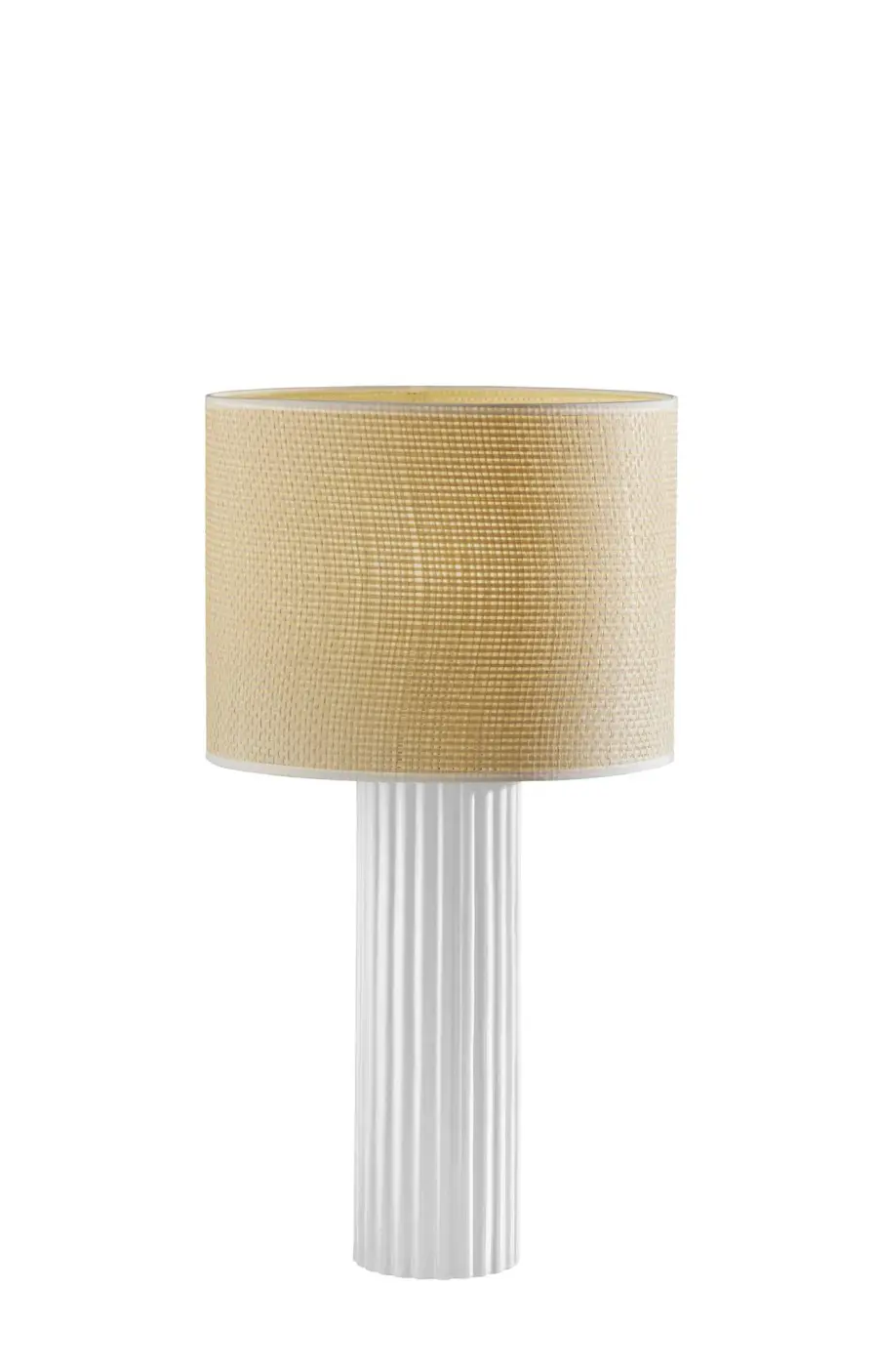 Coastal Elegance Meets Natural Texture in Versatile Table Lamp