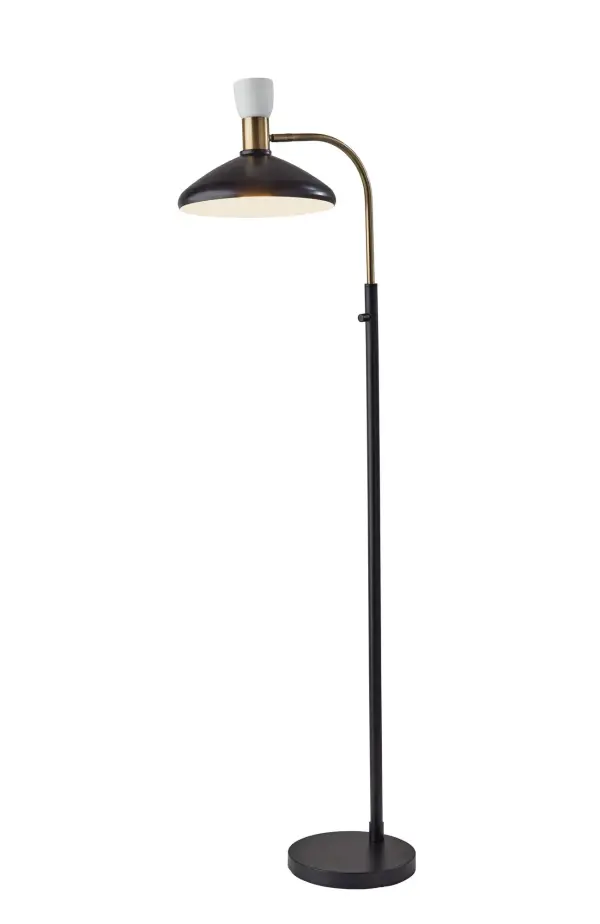 Patrick Floor Lamp with Dual Shades