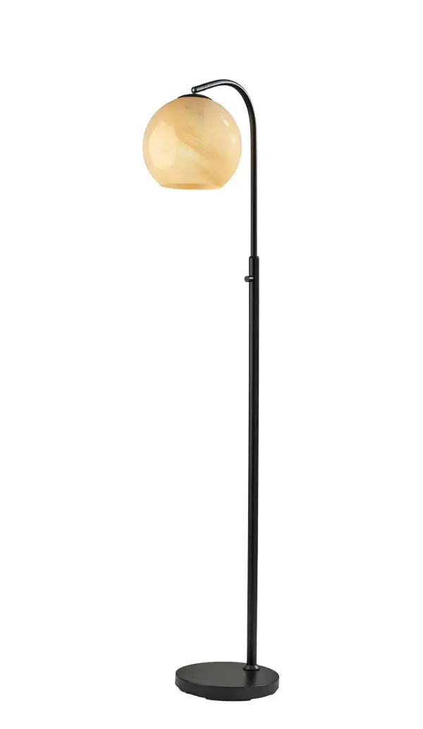 Elegant Arc Floor Lamp Perfect for Compact Spaces