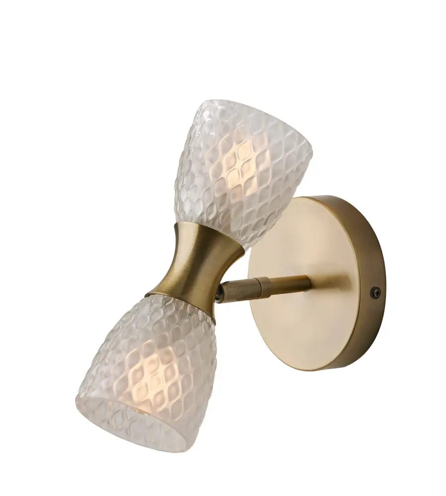 Elegant Victorian-Inspired LED Sconce with Adjustable Dual Shades